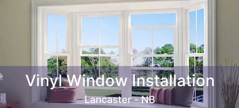  Vinyl Window Installation Lancaster - NB