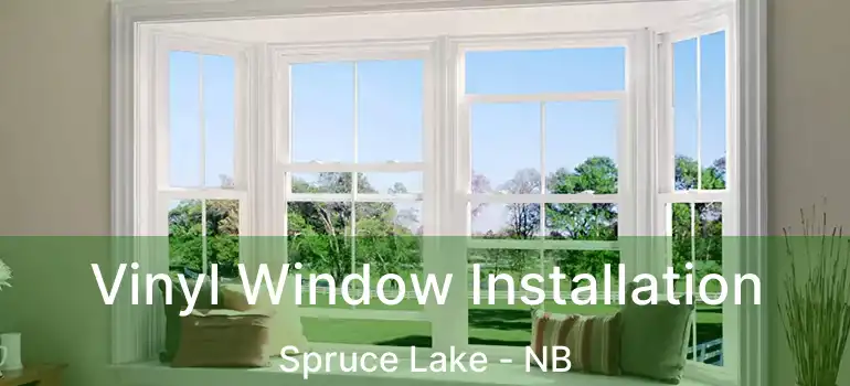  Vinyl Window Installation Spruce Lake - NB