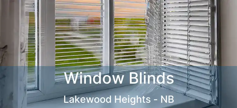  Window Blinds Lakewood Heights - NB