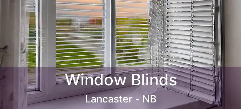  Window Blinds Lancaster - NB