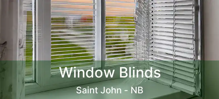  Window Blinds Saint John - NB