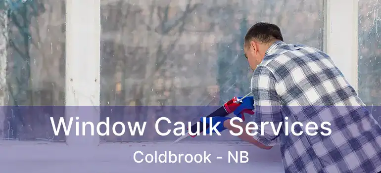  Window Caulk Services Coldbrook - NB