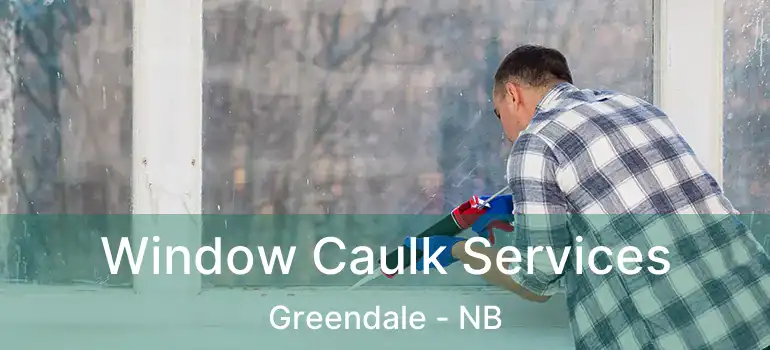  Window Caulk Services Greendale - NB