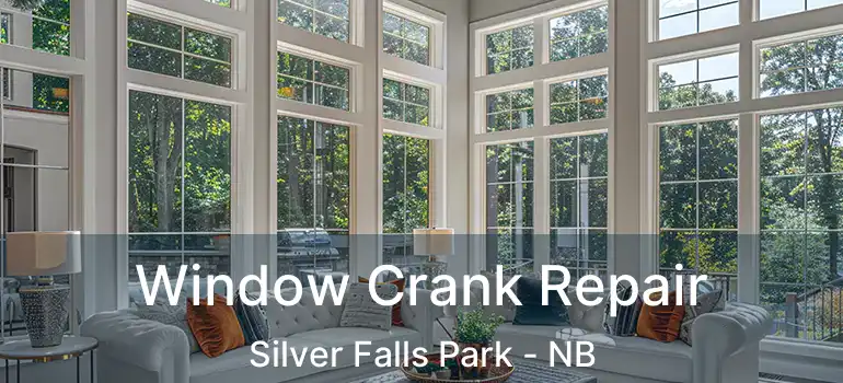  Window Crank Repair Silver Falls Park - NB