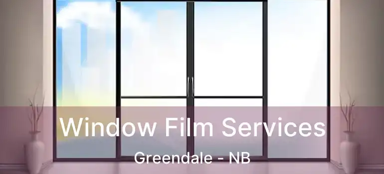  Window Film Services Greendale - NB