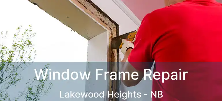  Window Frame Repair Lakewood Heights - NB