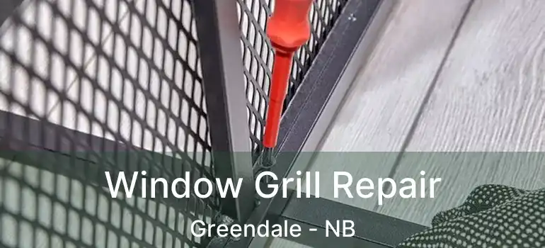  Window Grill Repair Greendale - NB