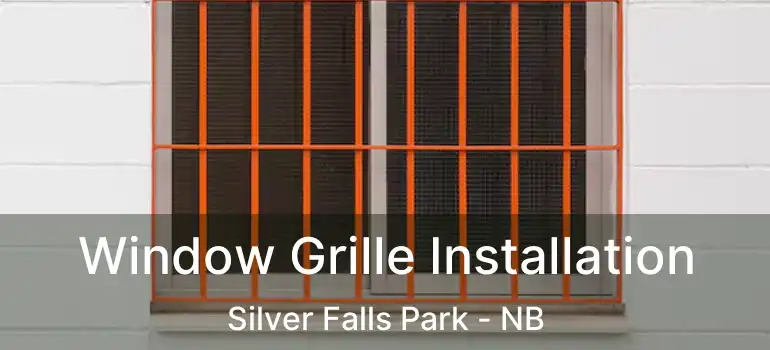  Window Grille Installation Silver Falls Park - NB