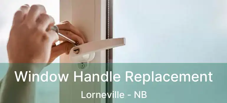  Window Handle Replacement Lorneville - NB