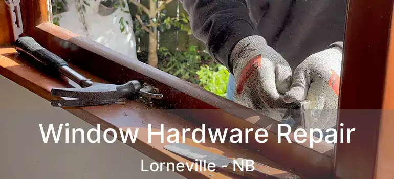  Window Hardware Repair Lorneville - NB