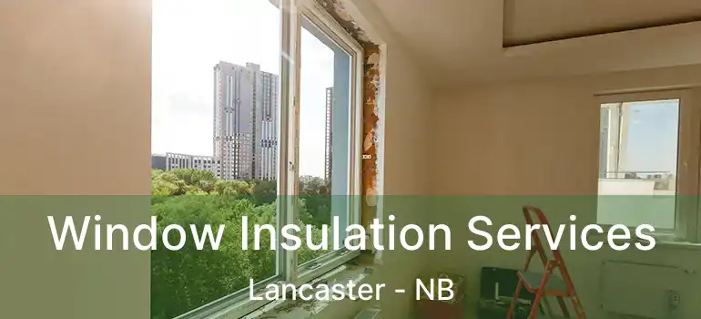  Window Insulation Services Lancaster - NB