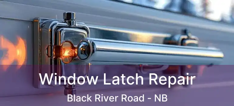  Window Latch Repair Black River Road - NB