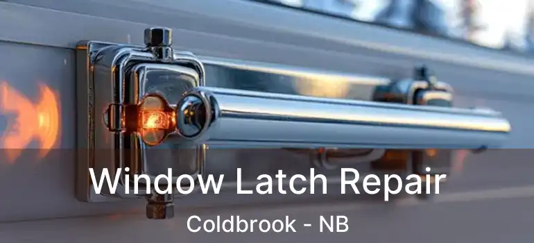  Window Latch Repair Coldbrook - NB