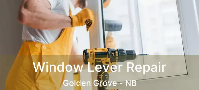  Window Lever Repair Golden Grove - NB