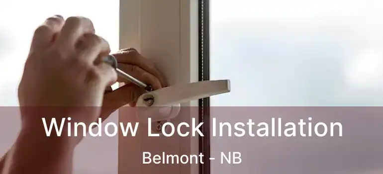  Window Lock Installation Belmont - NB