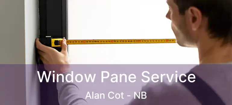  Window Pane Service Alan Cot - NB