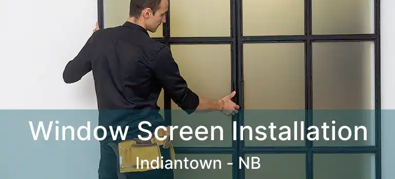  Window Screen Installation Indiantown - NB