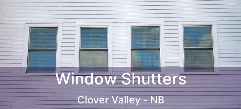  Window Shutters Clover Valley - NB