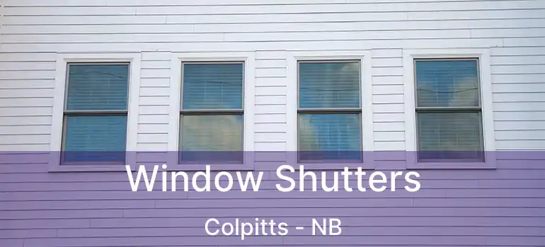  Window Shutters Colpitts - NB