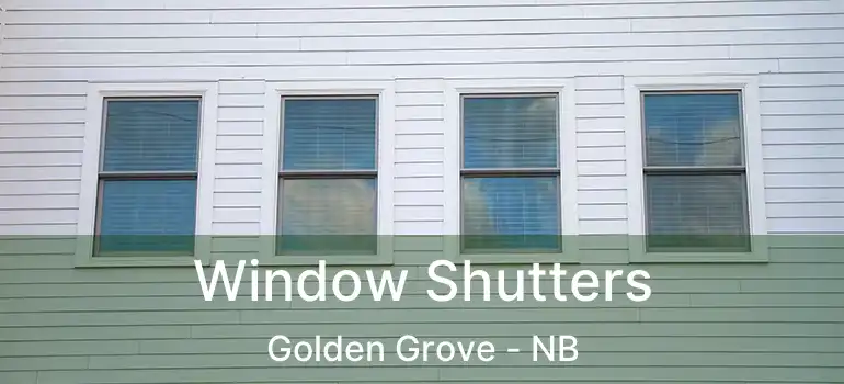  Window Shutters Golden Grove - NB