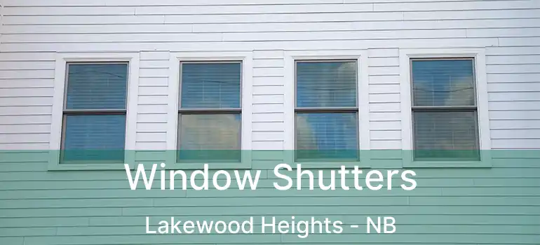  Window Shutters Lakewood Heights - NB