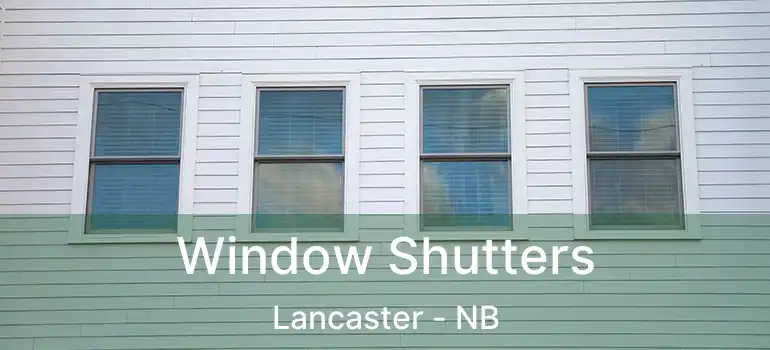  Window Shutters Lancaster - NB