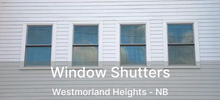  Window Shutters Westmorland Heights - NB