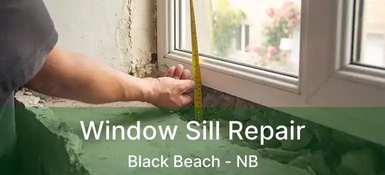  Window Sill Repair Black Beach - NB