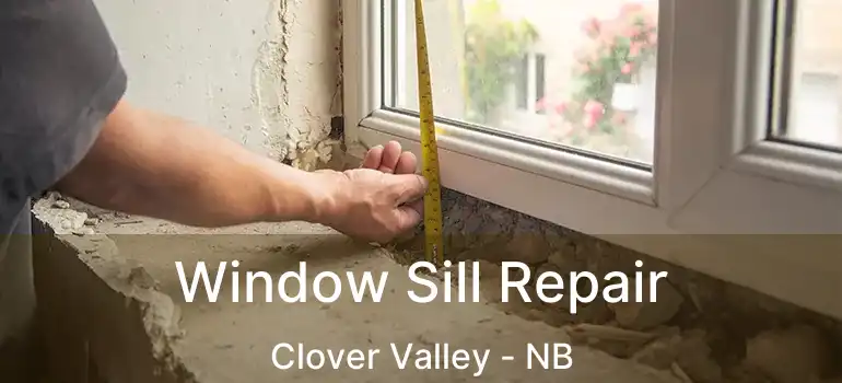  Window Sill Repair Clover Valley - NB