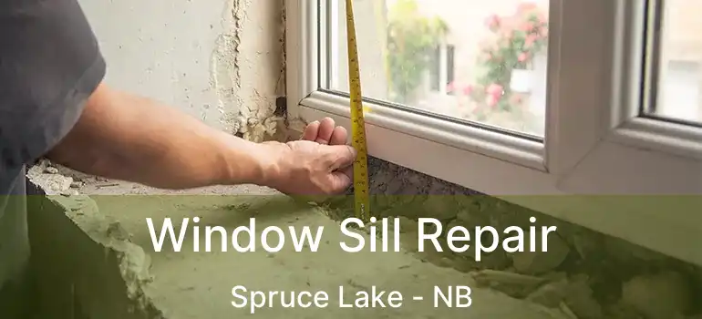  Window Sill Repair Spruce Lake - NB