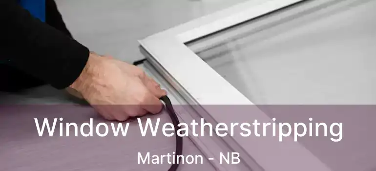  Window Weatherstripping Martinon - NB