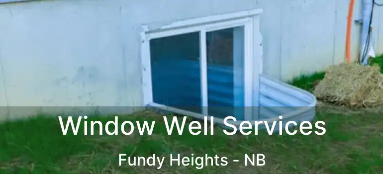  Window Well Services Fundy Heights - NB