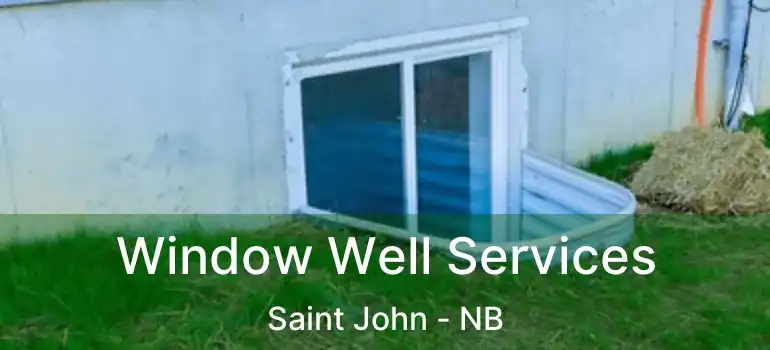  Window Well Services Saint John - NB