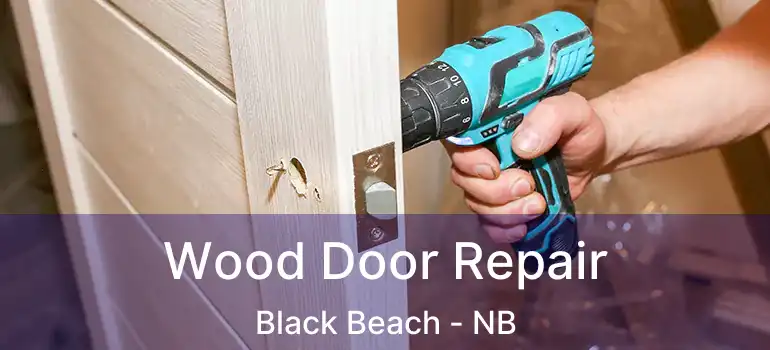  Wood Door Repair Black Beach - NB