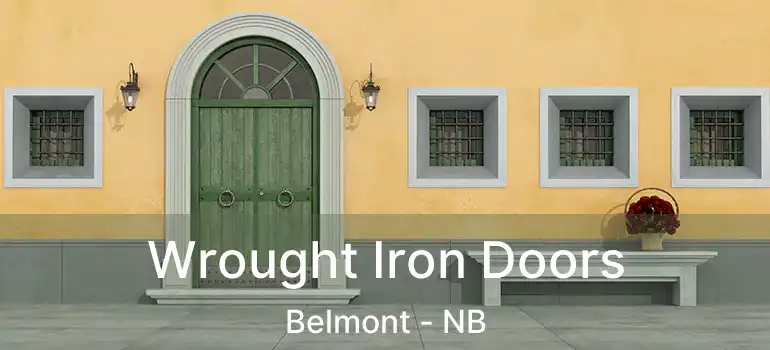  Wrought Iron Doors Belmont - NB