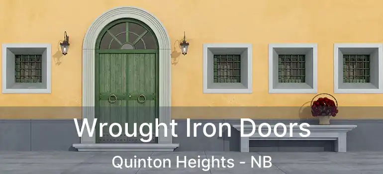  Wrought Iron Doors Quinton Heights - NB